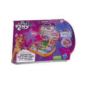 My Little Pony Mini Magic World Mini Creation Port-Pony Bay with Sunny Starscout